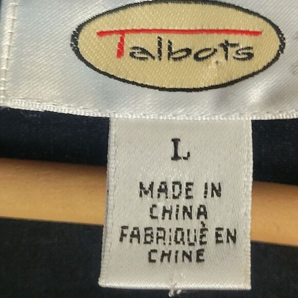 Talbot's Ruched Black Women's Dress - Picture 7 of 12